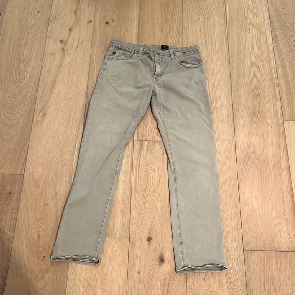 Men's Light Green Jeans 34 x 34 AG